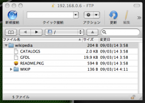 ディレクトリ構成