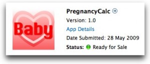 Featured image of post 初アプリ、出産週数計算「PregnancyCalc」を公開してみて、宣伝というか感想