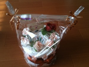 面白い出産祝いをもらった