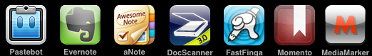 Featured image of post 常用しているメモ系アプリを整理 2010年2月版