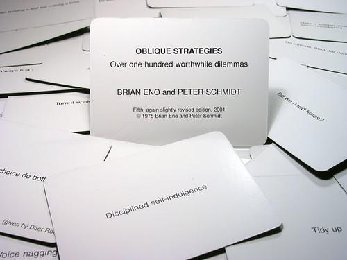 Oblique Strategies