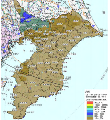 Featured image of post [災害] 2011.9 文部科学省による埼玉県及び千葉県の航空機モニタリングの測定結果について