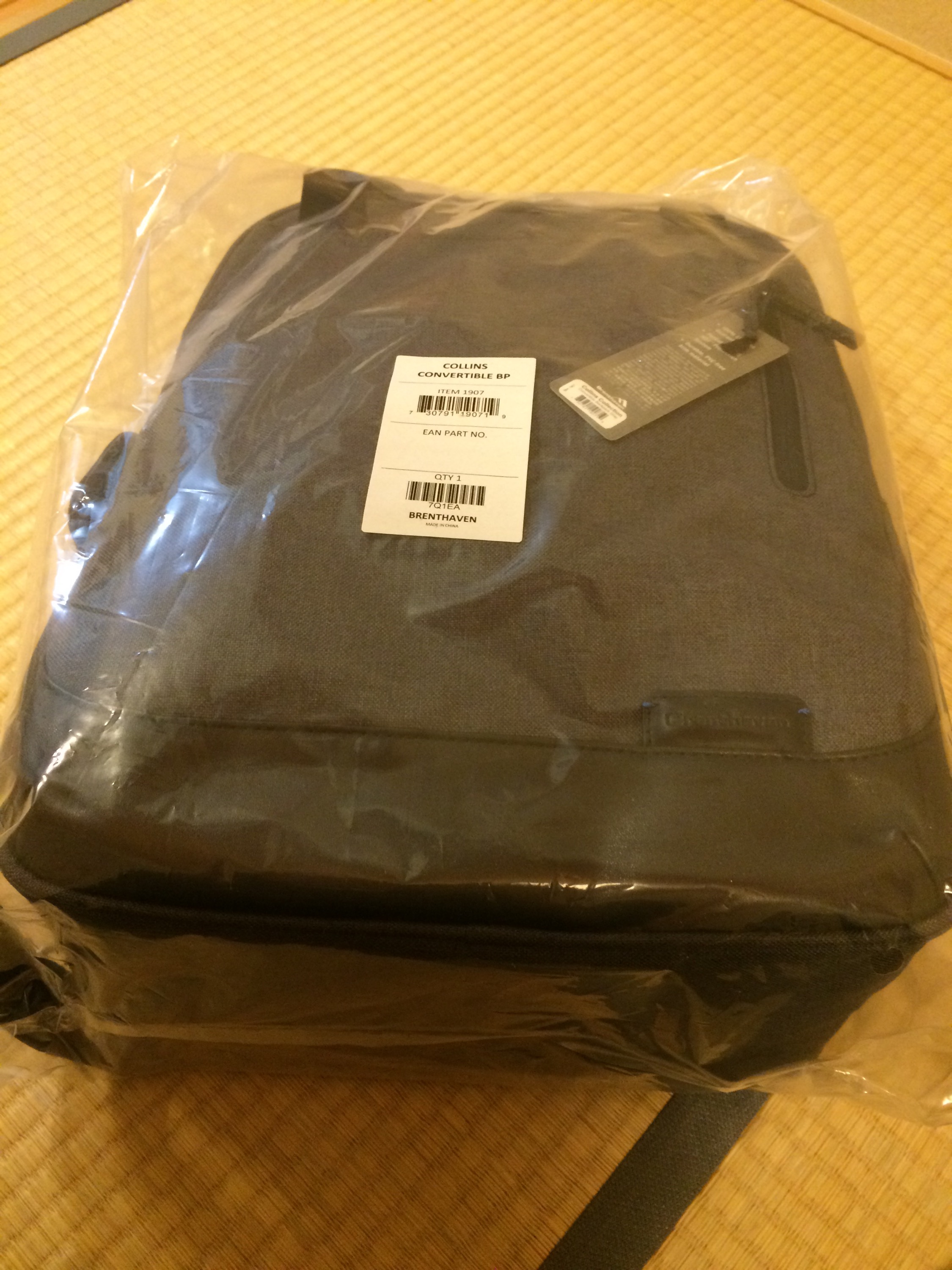 Featured image of post 軽いバックパック「Brenthaven Collins backpack for MacBook」を購入