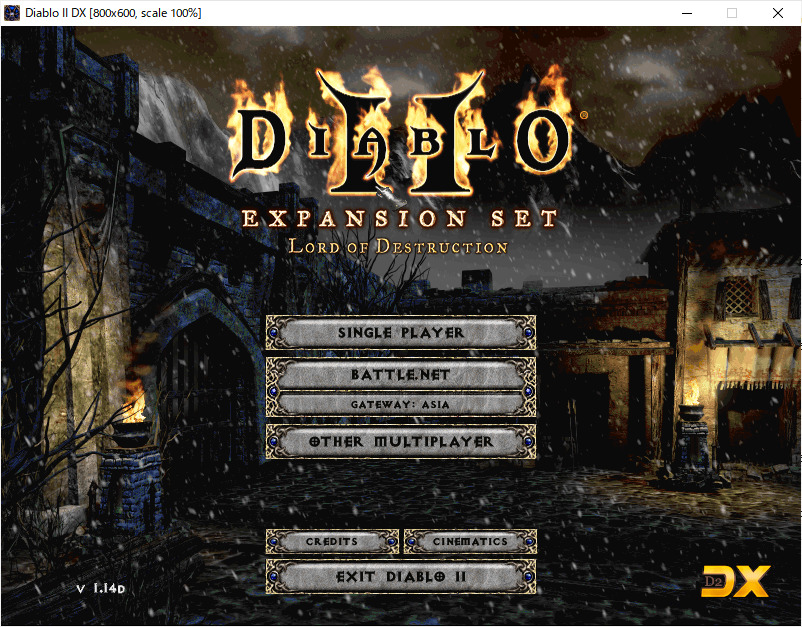 Diablo2で高解像度と高速描画(FPS-モーション予測) をする簡単な方法 2021年版